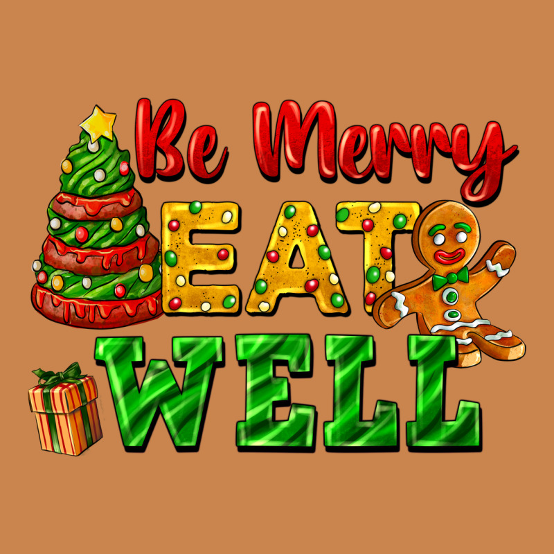 Be Merry Eat Well Heavyweight Hoodie by FaDigitalArtStudio | Teevron