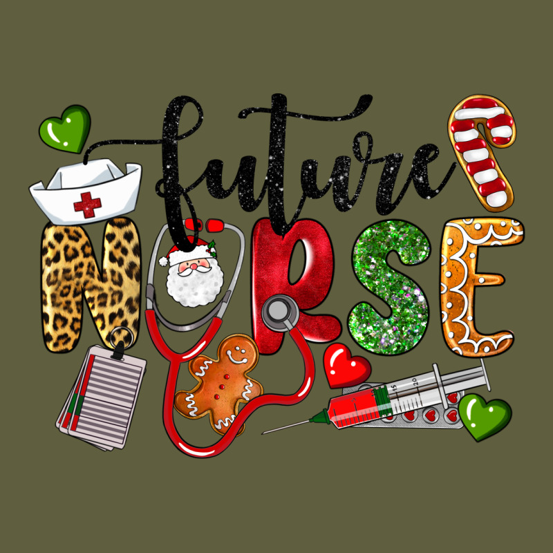 Chrismas Future Nurse Vintage Tee by LillyAllenDesigns | Teevron