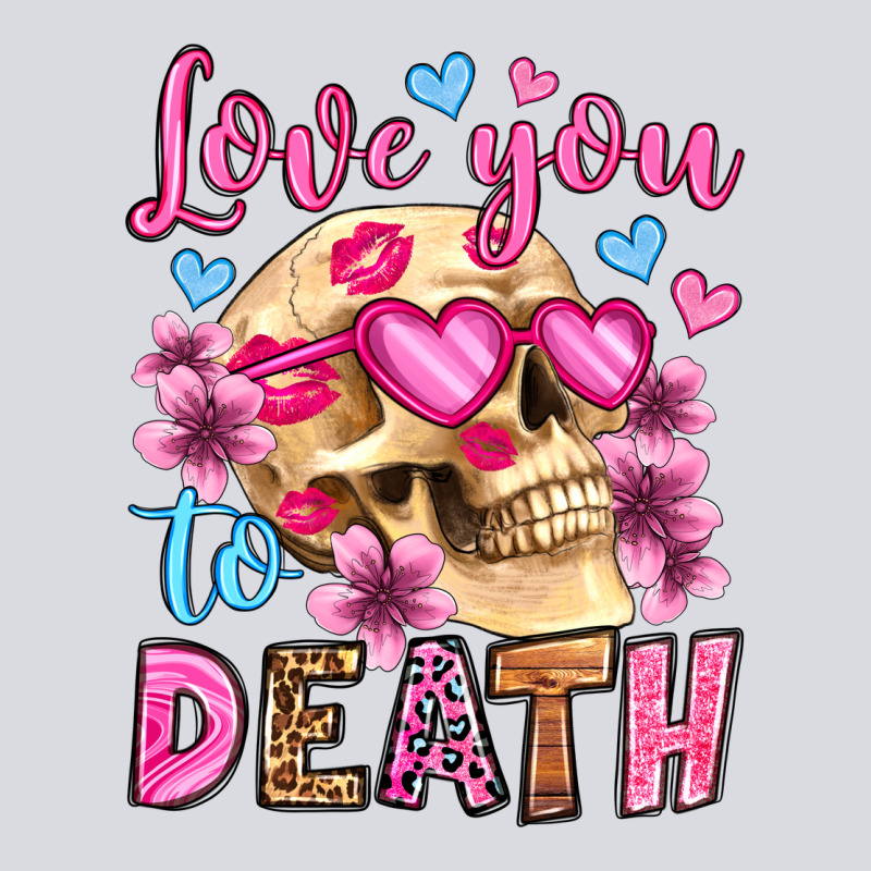 Love You To Death Olivia Zipper Hoodie by OliviaCreatesArt | Teevron