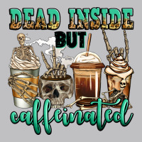 Dead Inside But Caffeinated Skeleton Coffee Cups Long Sleeve Tee | Teevron