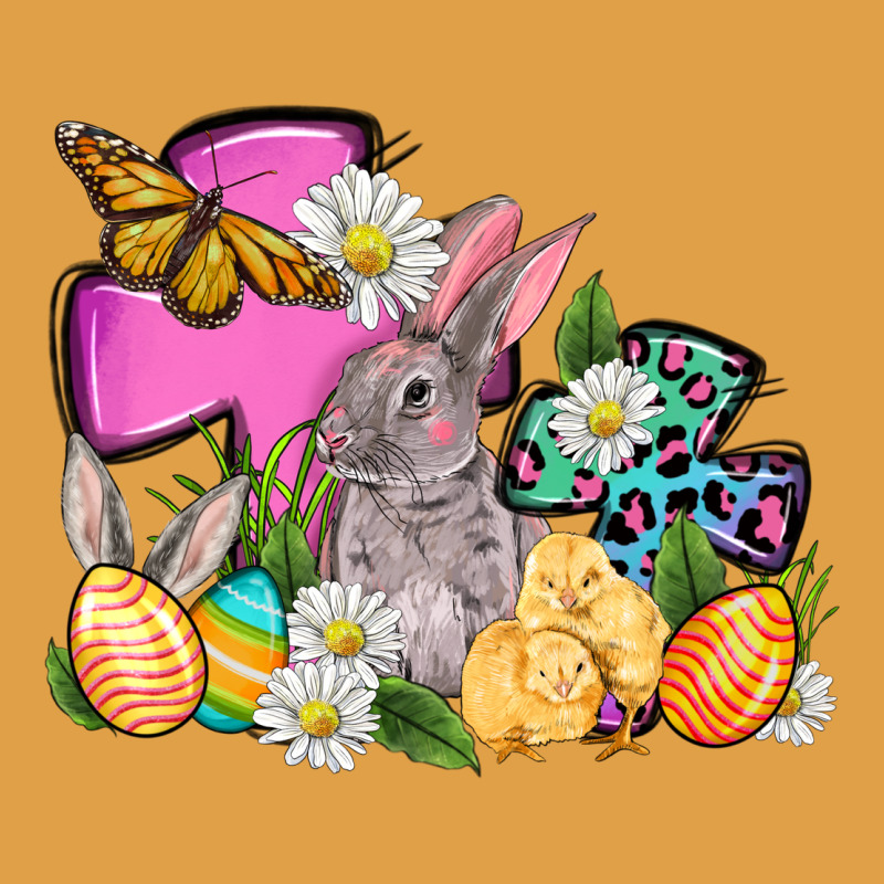 Easter Rabbits And Cross Premium Hoodie by OliviaCreatesArt | Teevron