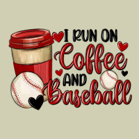 I Run On Coffee And Baseball Heavy Core Tee | Teevron