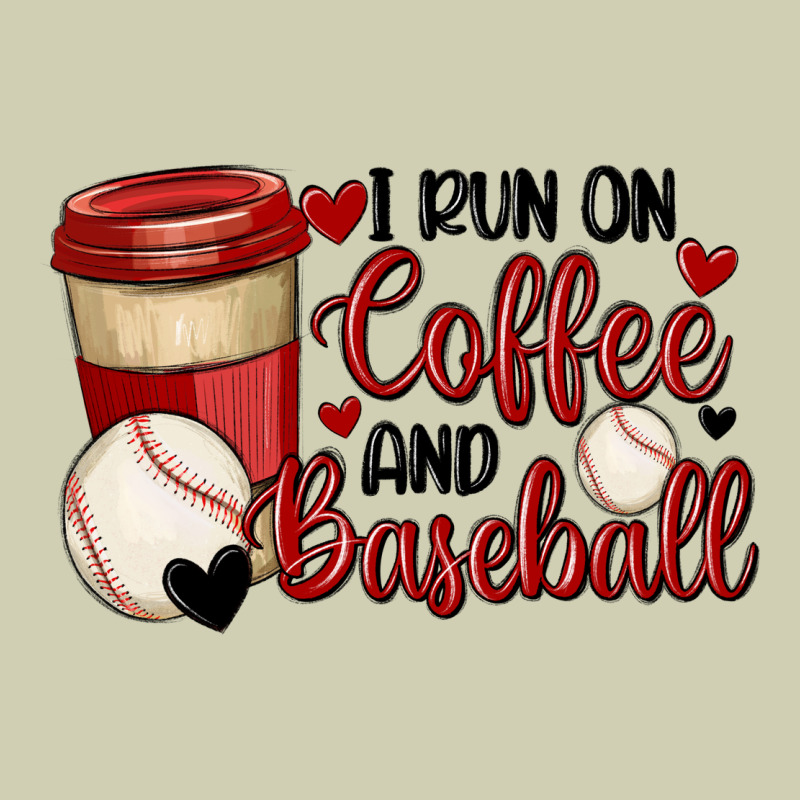 I Run On Coffee And Baseball Heavy Core Tee by MaliasSmallBusiness | Teevron