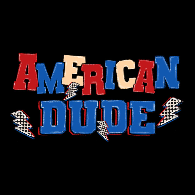 American Dude Ladies Tee by MaliasSmallBusiness | Teevron