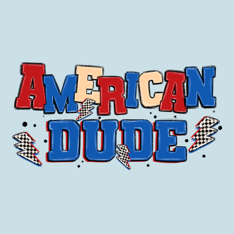 American Dude Ladies Tee by MaliasSmallBusiness | Teevron