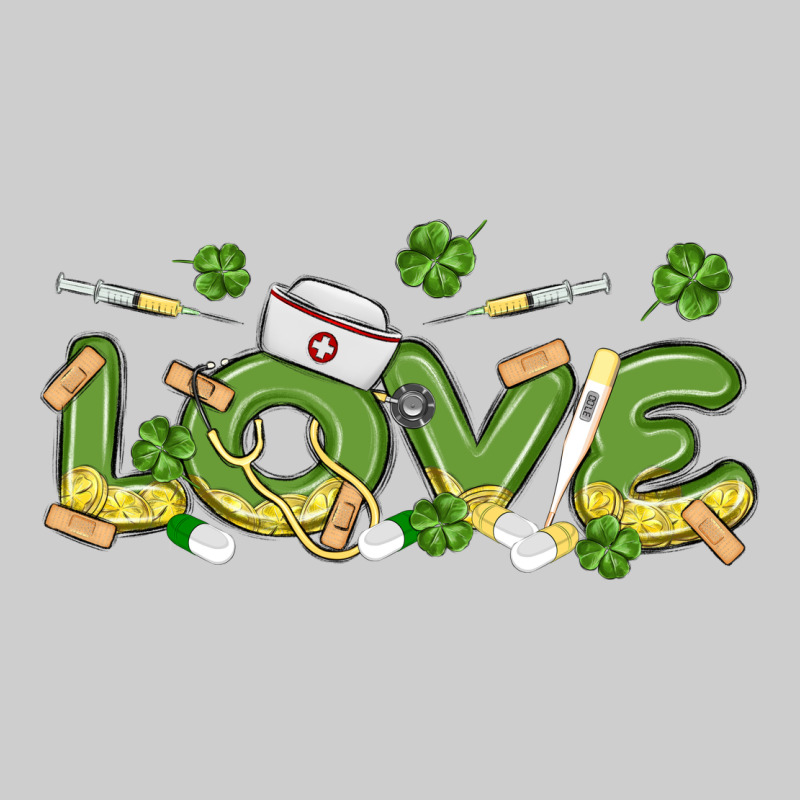 St Patricks Love Nurse Premium Tee by MaliasSmallBusiness | Teevron