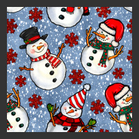 christmas snowman seamless pattern | Teevron