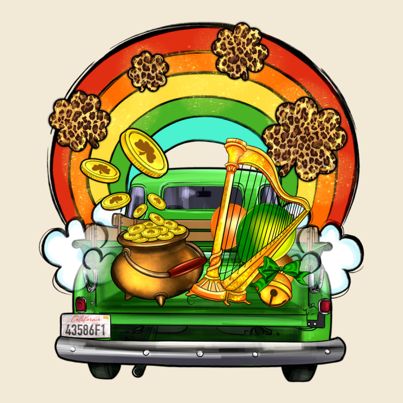 St. Patrick's Day Truck Premium Hoodie by OliviaCreatesArt | Teevron