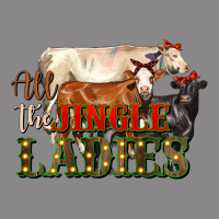 All The Jingle Ladies Christmas Cows Vintage Tee | Teevron