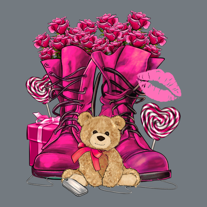 Army Boots Valentine's Day Heavyweight Sweatshirt by HowdyJamesFarm | Teevron