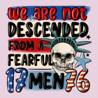 We Are Not Descended From A Fearful Me Ladies Tee | Teevron