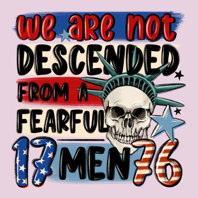 We Are Not Descended From A Fearful Me Ladies Tee by MaliasSmallBusiness | Teevron