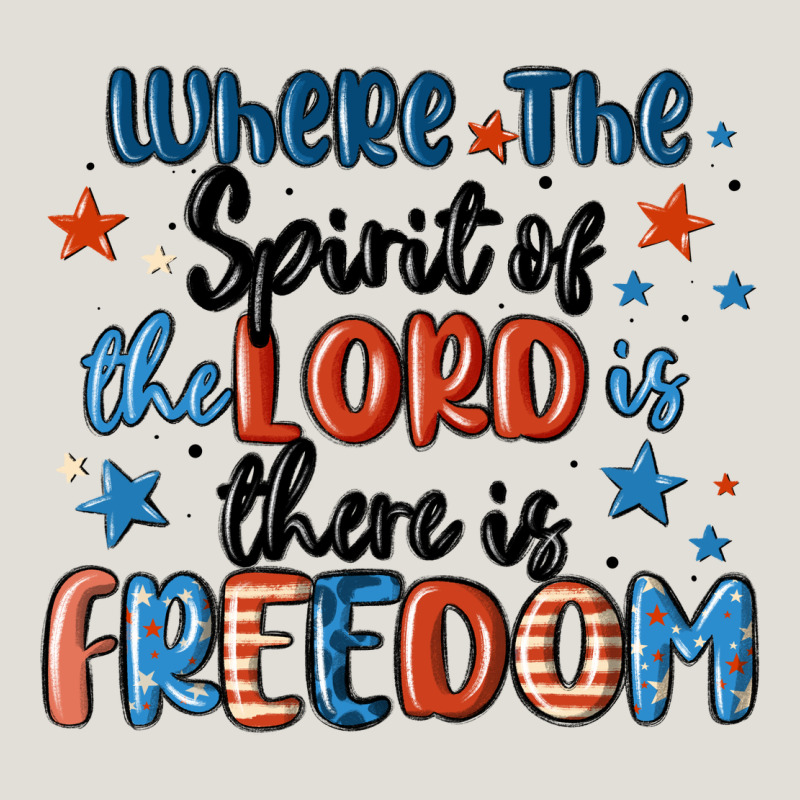 Where The Spirit Of The Lord Is There Is Freedom Heavy Core Tee by MaliasSmallBusiness | Teevron