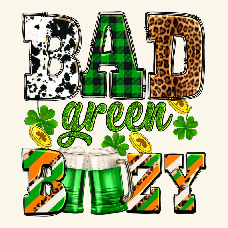 St. Patrick's Bad Green Boozy Premium Hoodie by OliviaCreatesArt | Teevron