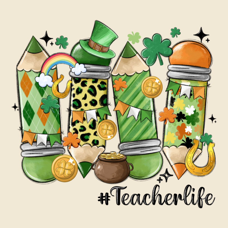 Retro Patricks Day Teacher Life Premium Tee by MaliasSmallBusiness | Teevron