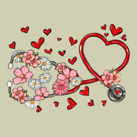 Valentine's Day Stethoscope Heavy Core Tee | Teevron