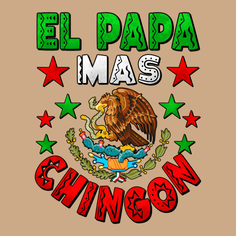 El Papa Mas Chingon Mexican Flag Vintage Hoodie by LillyAllenDesigns | Teevron