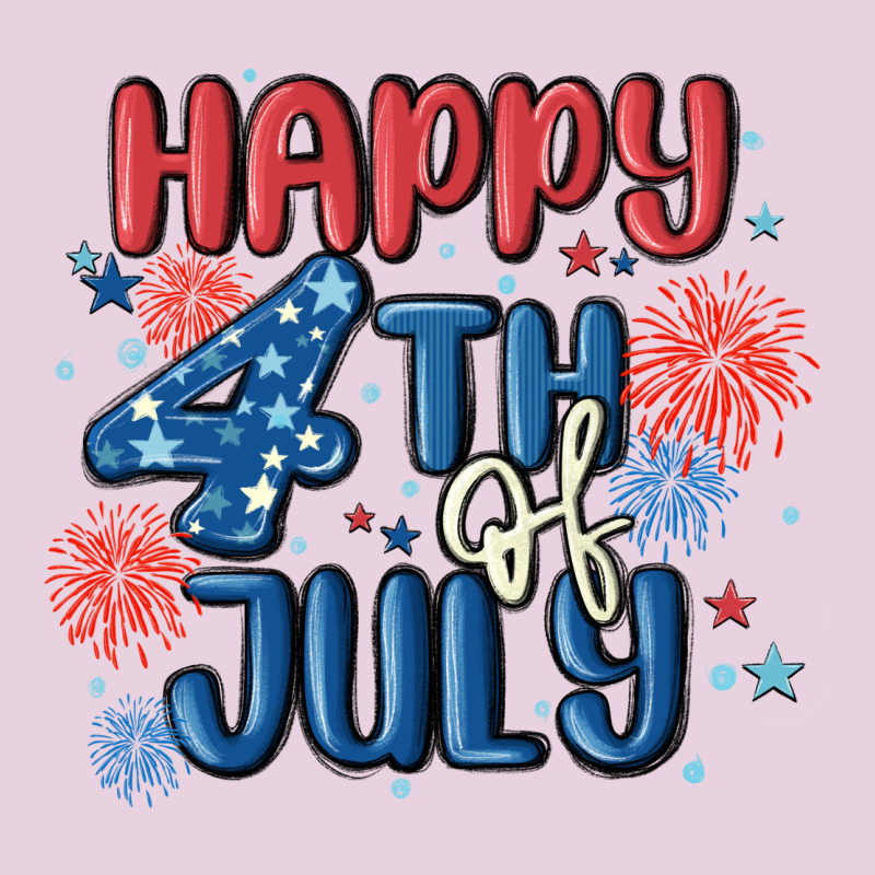 Happy 4th Of July Ladies Tee by MaliasSmallBusiness | Teevron