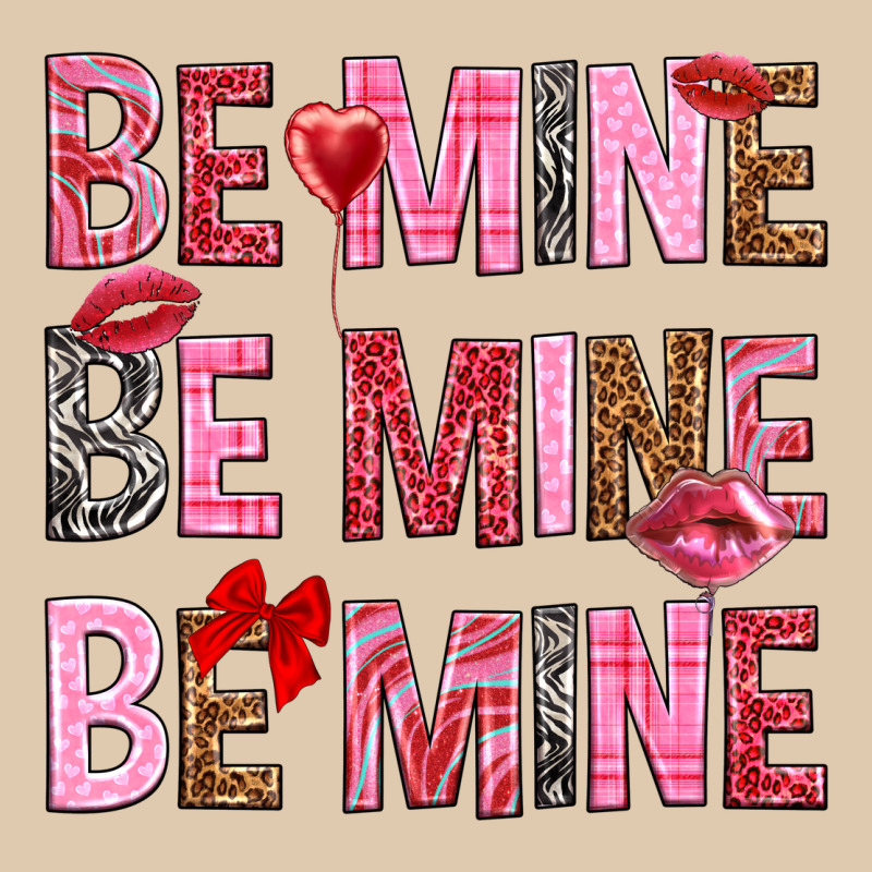Be Mine Be Mine Be Mine Valentine's Day Heavyweight Sweatshirt by HowdyJamesFarm | Teevron