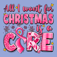 All I Want For Christmas Is A Cure Breast Cancer Classic Tee | Teevron
