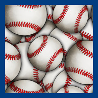 Baseball Seamless Pattern Premium Sweatshirt | Teevron