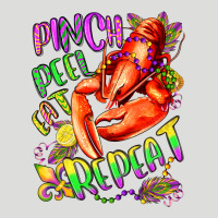 Pinch Peel Eat Repeat Mardi Gras Olivia Zipper Hoodie | Teevron