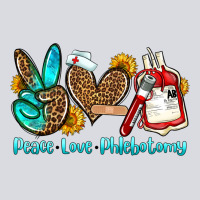 Peace Love Phlebotomy Zipper Hoodie | Teevron