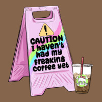 Caution I Haven't Had My Coffee Yet Premium Tee | Teevron