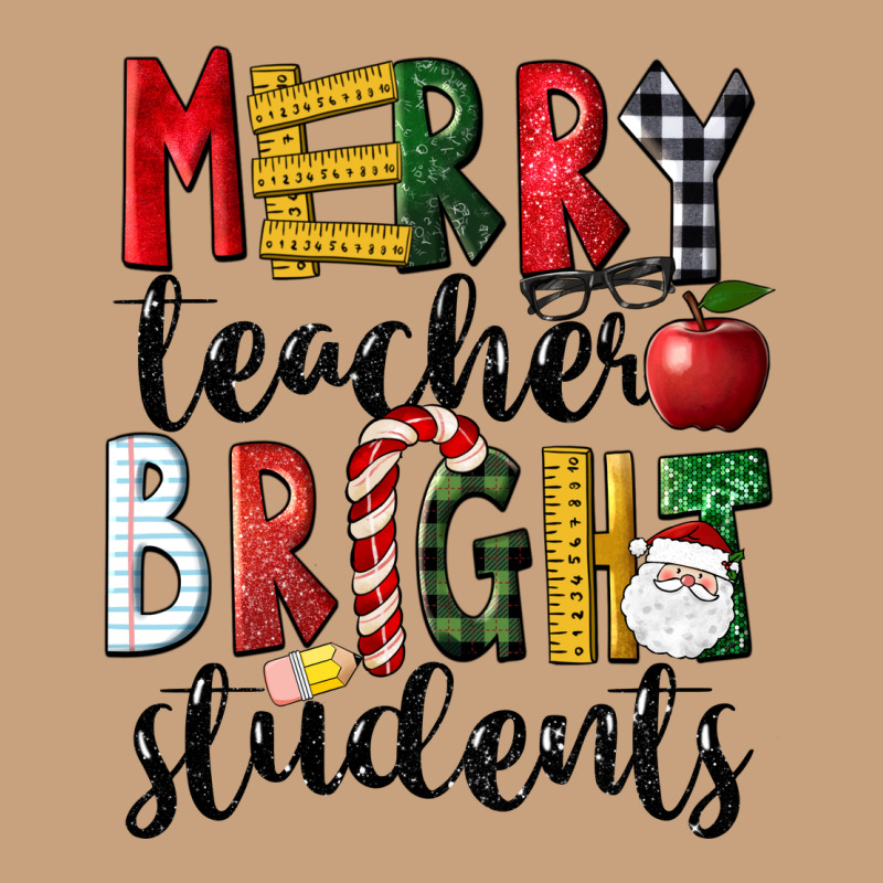 Merry Teacher Bright Students Christmas Vintage Tee by LillyAllenDesigns | Teevron