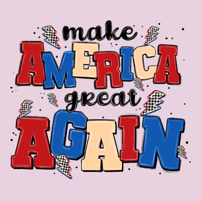 Make America Great Again Ladies Tee by MaliasSmallBusiness | Teevron
