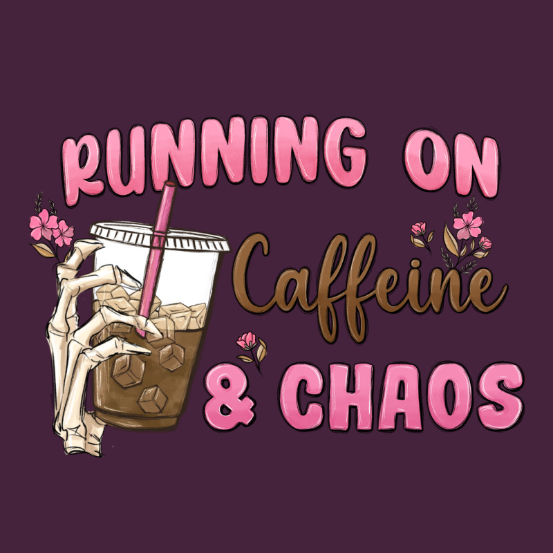 Running On Caffeine & Chaos Premium Tee by MaliasSmallBusiness | Teevron