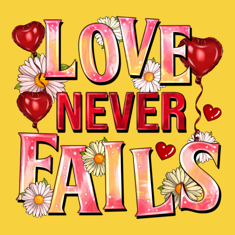 Love Never Fails Premium Sweatshirt by FaDigitalArtStudio | Teevron