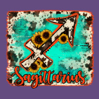 Sagittarius Turquoise Cowhide Vintage Hoodie | Teevron