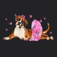 Boxer Dog With Tutu Vintage Tee | Teevron
