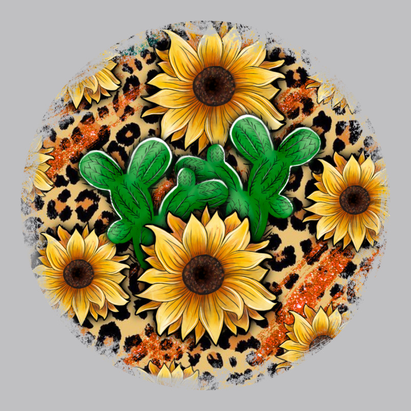 Leopard Cactus Sunflower Classic Tee by JahusDesignShop | Teevron