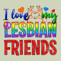 I Love My Lesbian Friends Heavyweight Hoodie | Teevron