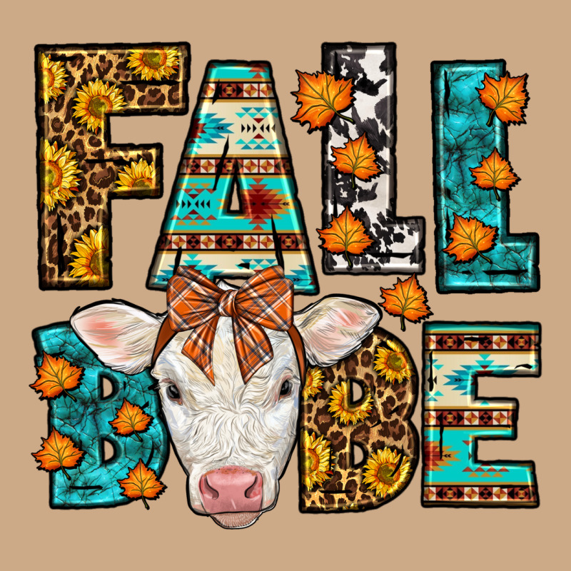 Fall Babe Baby Calf Vintage Hoodie by LillyAllenDesigns | Teevron