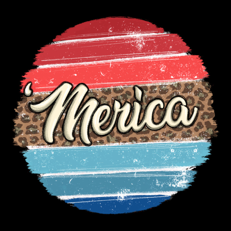 Leopard Merica Ladies Tee by MaliasSmallBusiness | Teevron