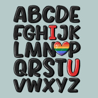 Pride Alphabet Heavy Core Tee | Teevron