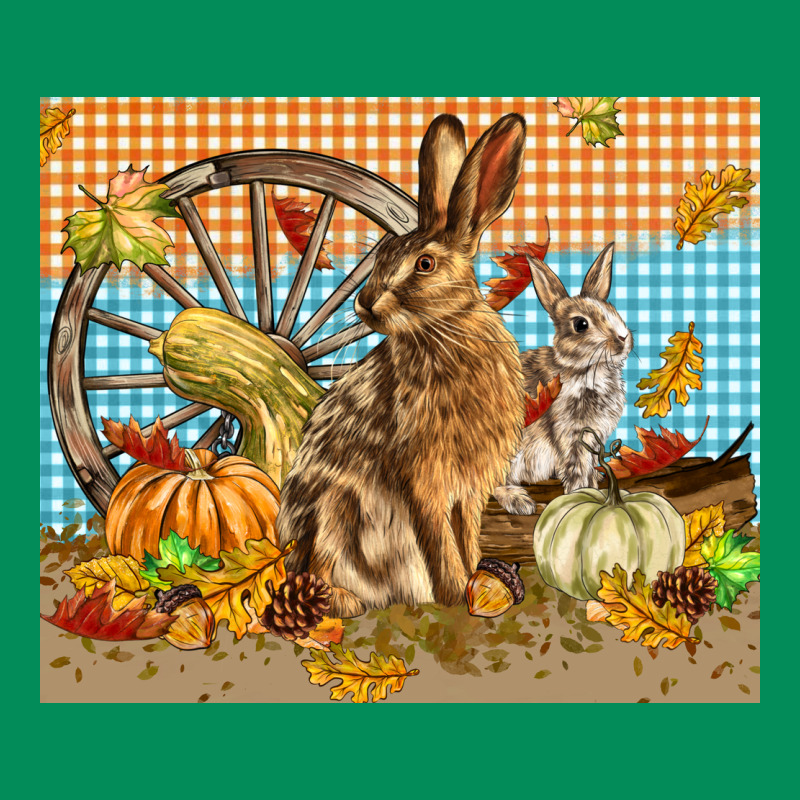 Fall Rabbit  Mousepad Urban Hoodie by LillyAllenDesigns | Teevron