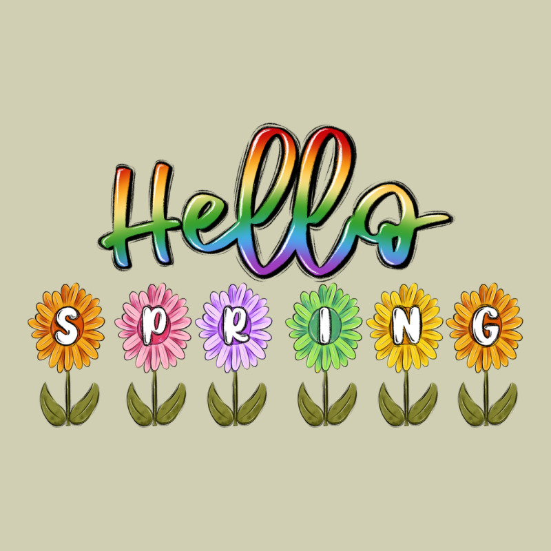 Hello Spring Heavy Core Tee by MaliasSmallBusiness | Teevron