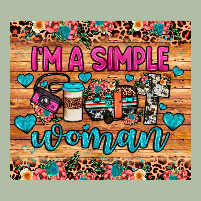 I'm A Simple Woman Urban Heavy Tee by JahusDesignShop | Teevron