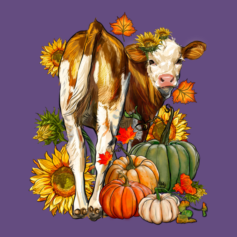 Fall Heifer Vintage Hoodie by LillyAllenDesigns | Teevron