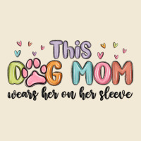 This Dog Mom Wears Her Heart On Her Sleeve Premium Tee | Teevron