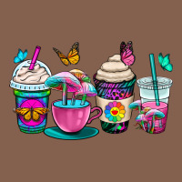 Tie Dye Coffee Cups Zipper Hoodie | Teevron