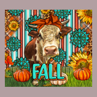 Western Fall Cow Vintage Hoodie | Teevron