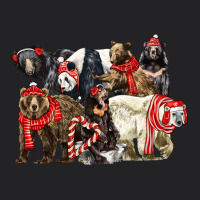 Christmas Bear Family Vintage Tee | Teevron