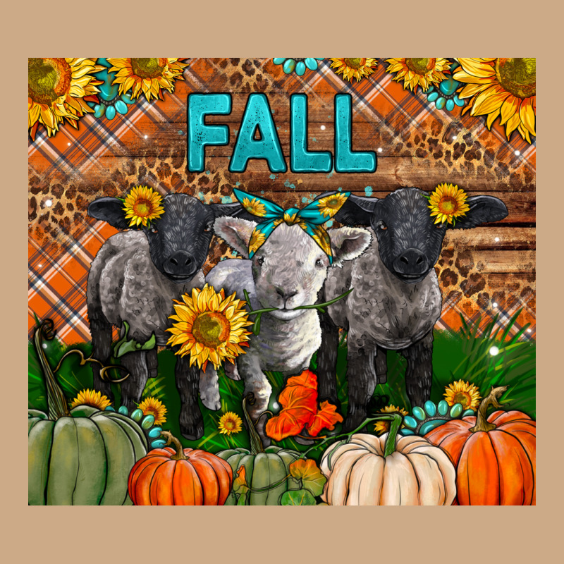 Fall Baby Lambs Vintage Hoodie by LillyAllenDesigns | Teevron