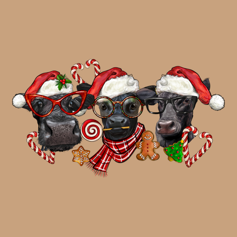 Christmas Black Angus Cows Vintage Tee by LillyAllenDesigns | Teevron