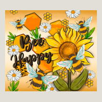 Bee Happy Heavy Core Tee | Teevron
